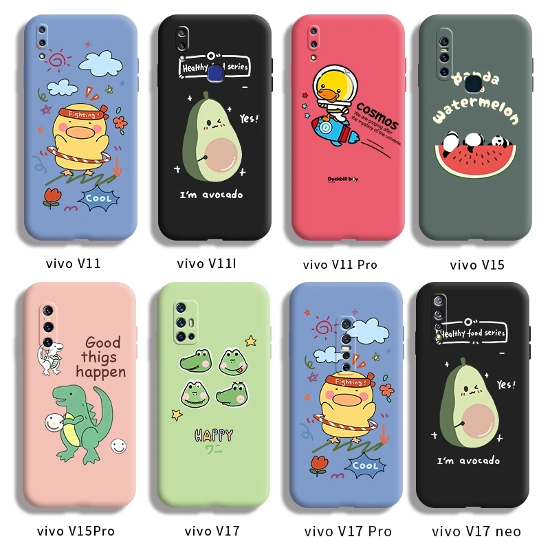 Чехол для vivo V11 V11I V11 Pro V15 V15Pro V17 V17 Pro V17 neo с задней крышкой с мультяшными животными противоударный чехол из силикагеля
Чехол для vivo V11 V11I V11 Pro V15 V15Pro V17 V17 Pro V17 neo с задней крышкой с мультяшными животными противоударный чехол из силикагеля