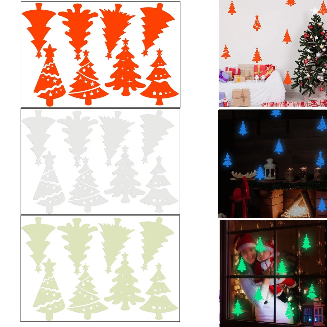 1pc 30 X 20cm Christmas Tree Removable Wall Stickers Glowing Art Decals Wall Green/ Blue/ Red Home Decoration Wall Stickers
1pc 30 X 20cm Christmas Tree Removable Wall Stickers Glowing Art Decals Wall Green/ Blue/ Red Home Decoration Wall Stickers