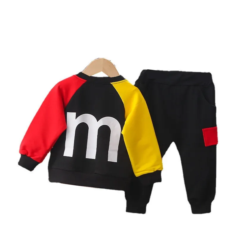 Kids Infant Clothing New Spring Children Clothes Baby Boys Girls Letter Jacket T Shirt Pants 3Pcs/sets Autumn Toddler Sportswear
Kids Infant Clothing New Spring Children Clothes Baby Boys Girls Letter Jacket T Shirt Pants 3Pcs/sets Autumn Toddler Sportswear