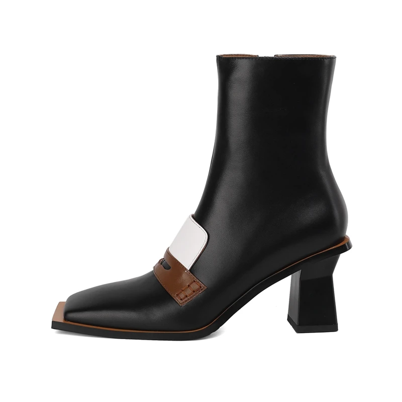 Women Boots 2020 Fashion Genuine Leather Snow Boots for Winter Shoes Women Casual Mixed colors Ankle Botas Mujer Winter Boots
Women Boots 2020 Fashion Genuine Leather Snow Boots for Winter Shoes Women Casual Mixed colors Ankle Botas Mujer Winter Boots