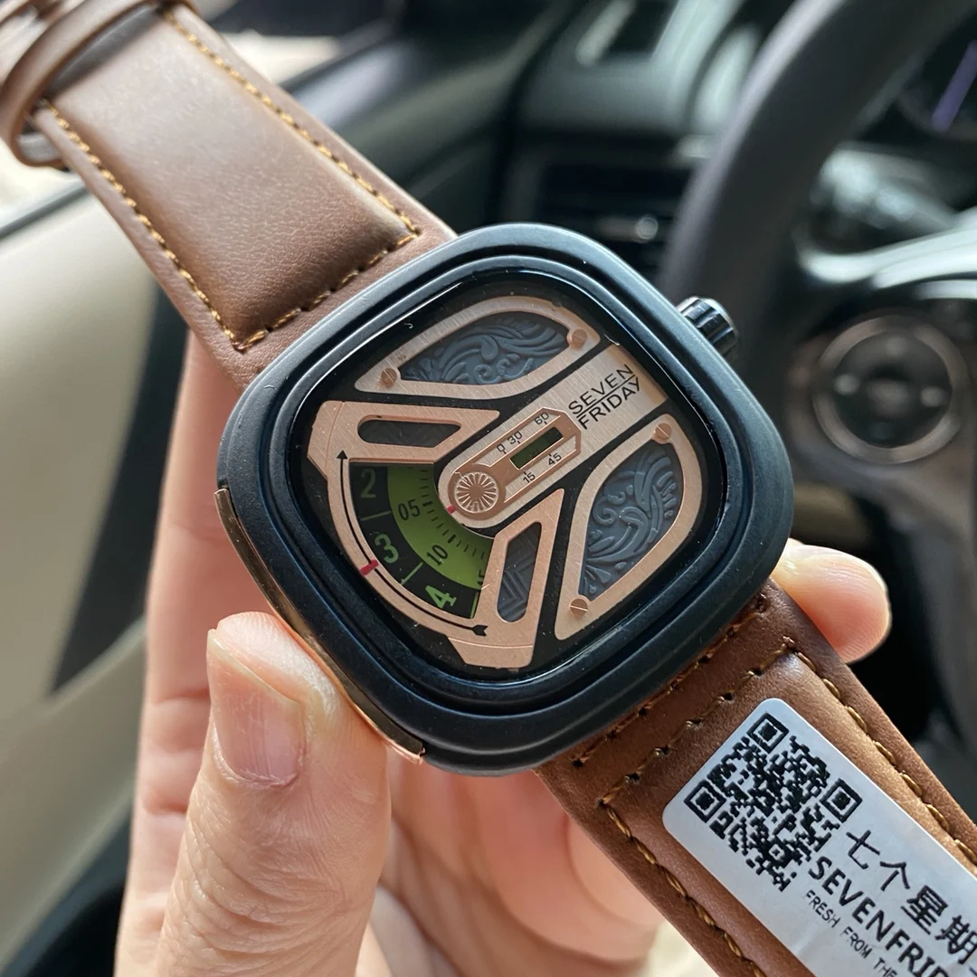 2021 new high-quality leather strap, suitable for seven men's watches, fashionable black silver Friday leather watch
2021 new high-quality leather strap, suitable for seven men's watches, fashionable black silver Friday leather watch