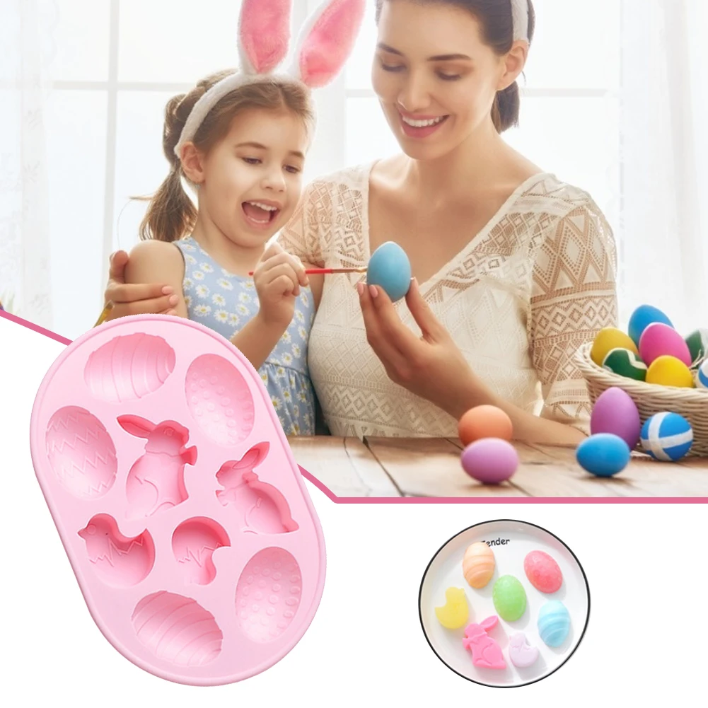 Easter Egg and Bunny Silicone Molds Tray for Chocolate Candy Gummy Ice Cube Baking Molds
Easter Egg and Bunny Silicone Molds Tray for Chocolate Candy Gummy Ice Cube Baking Molds