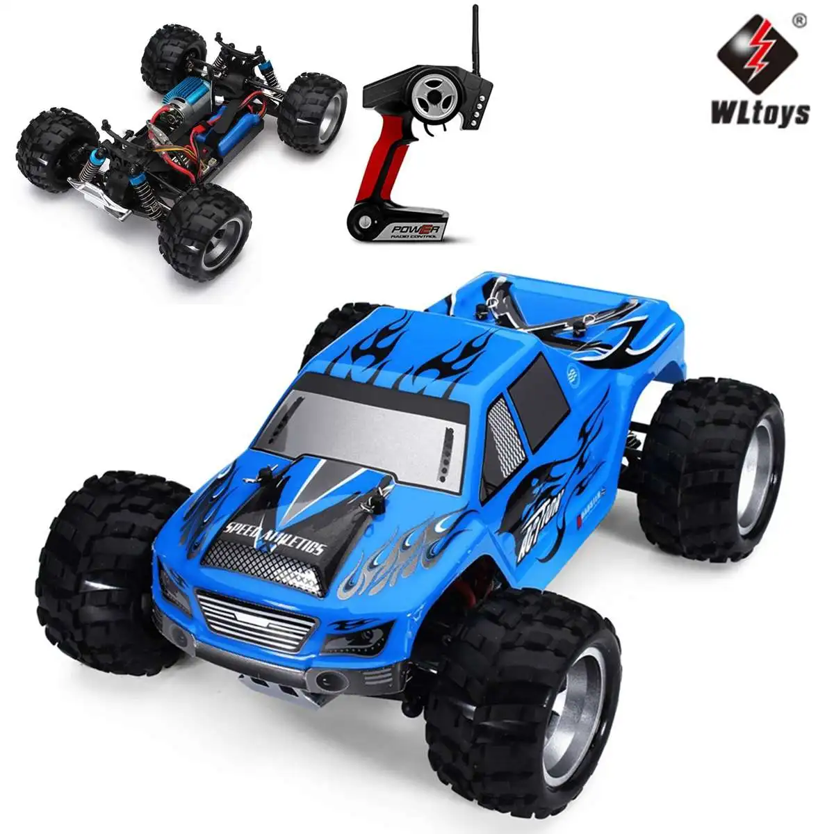 Wltoys A979 1/18 2,4 ГГц полноприводный внедорожник Радиоуправляемый автомобиль модель автомобиля RTR игрушка подарок детский Дрифт Альпинизм машин...
Wltoys A979 1/18 2,4 ГГц полноприводный внедорожник Радиоуправляемый автомобиль модель автомобиля RTR игрушка подарок детский Дрифт Альпинизм машин...
