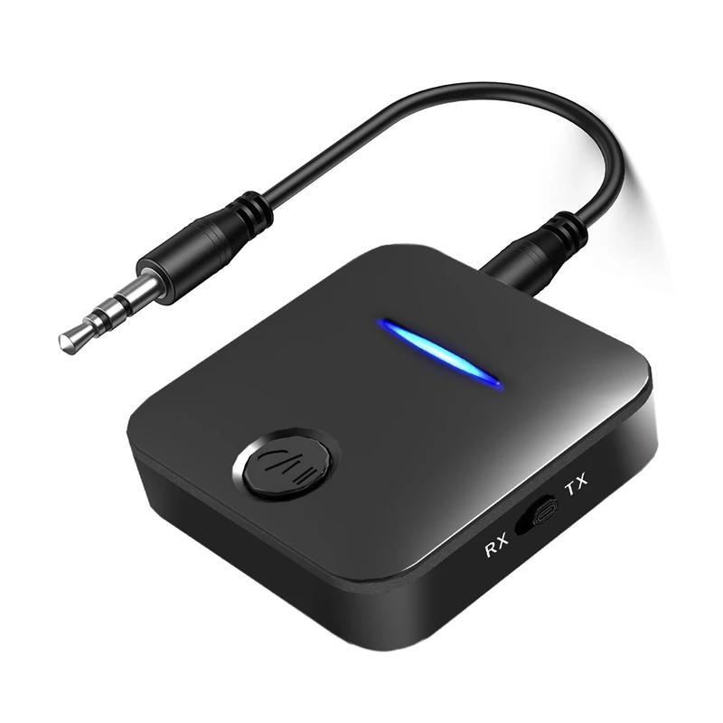 Приемник и передатчик 2 в 1 Bluetooth 5,0, аудио адаптер, стерео музыкальный адаптер с микрофоном, гарнитура для автомобиля, динамика, телевизора
Приемник и передатчик 2 в 1 Bluetooth 5,0, аудио адаптер, стерео музыкальный адаптер с микрофоном, гарнитура для автомобиля, динамика, телевизора
