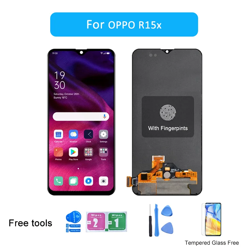 Super AMOLED/TFT 6,4 дюймов для Oppo R15x PBCM10 PBCT10 ЖК-дисплей сенсорный экран дигитайзер сборка для Oppo K1 LCD PBCM30
Super AMOLED/TFT 6,4 дюймов для Oppo R15x PBCM10 PBCT10 ЖК-дисплей сенсорный экран дигитайзер сборка для Oppo K1 LCD PBCM30