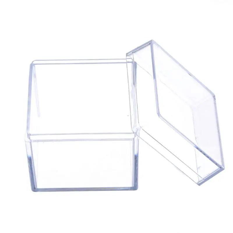 Clear Acrylic 5 Sided Jewelry Display Storage Box Case Square Cube Props Box
Clear Acrylic 5 Sided Jewelry Display Storage Box Case Square Cube Props Box