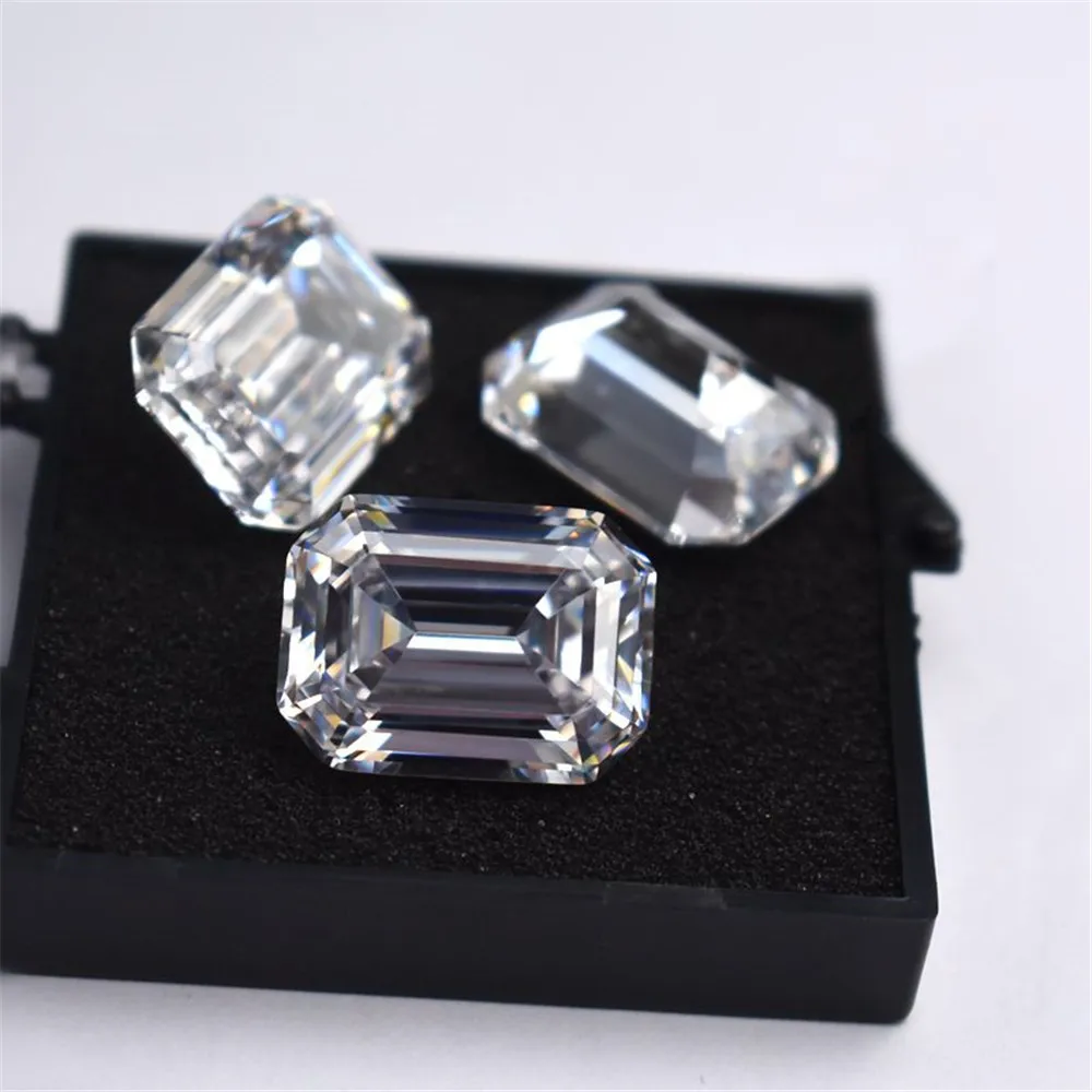 Grade AAA Cubic Zirconia Rectangle Faceted Gemstone Asscher Cut Cubic Zirconia Multiple Sizes to Choose C15Z
Grade AAA Cubic Zirconia Rectangle Faceted Gemstone Asscher Cut Cubic Zirconia Multiple Sizes to Choose C15Z