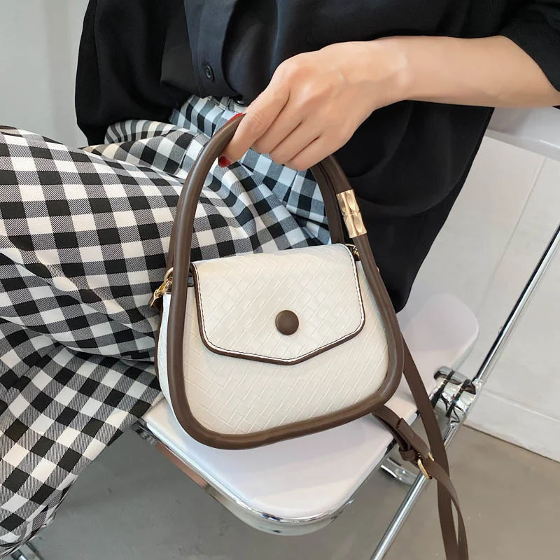 Women's Small Bag Summer Handbag 2021 New Fashion Portable Small Square Bag Color Contrast One Shoulder Messenger Bags
Women's Small Bag Summer Handbag 2021 New Fashion Portable Small Square Bag Color Contrast One Shoulder Messenger Bags