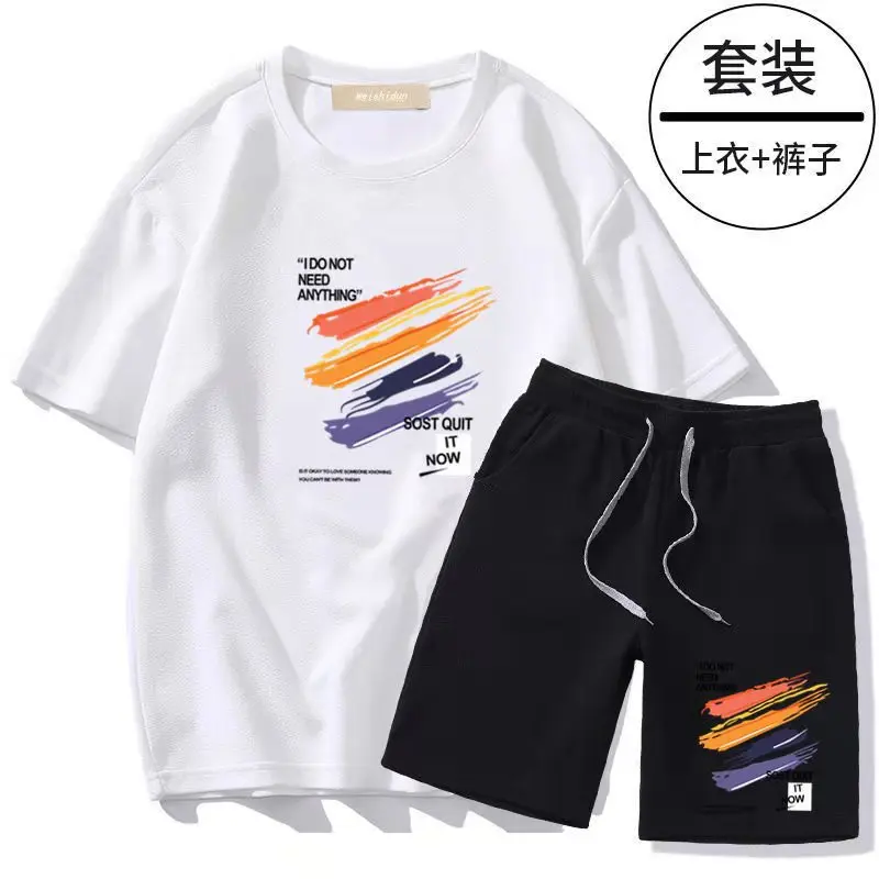 2022 outdoor leisure suit men's tide brand summer breathable outer wear thin student short-sleeved suit
2022 outdoor leisure suit men's tide brand summer breathable outer wear thin student short-sleeved suit