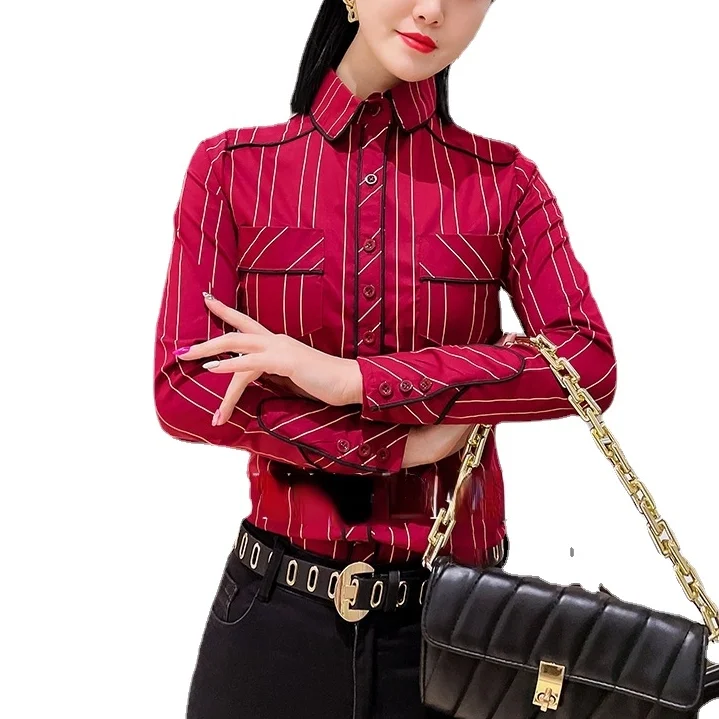 striped shirts women long sleeve striped tops camisas de mujer women shirts blouses button up shirt harajuku
striped shirts women long sleeve striped tops camisas de mujer women shirts blouses button up shirt harajuku