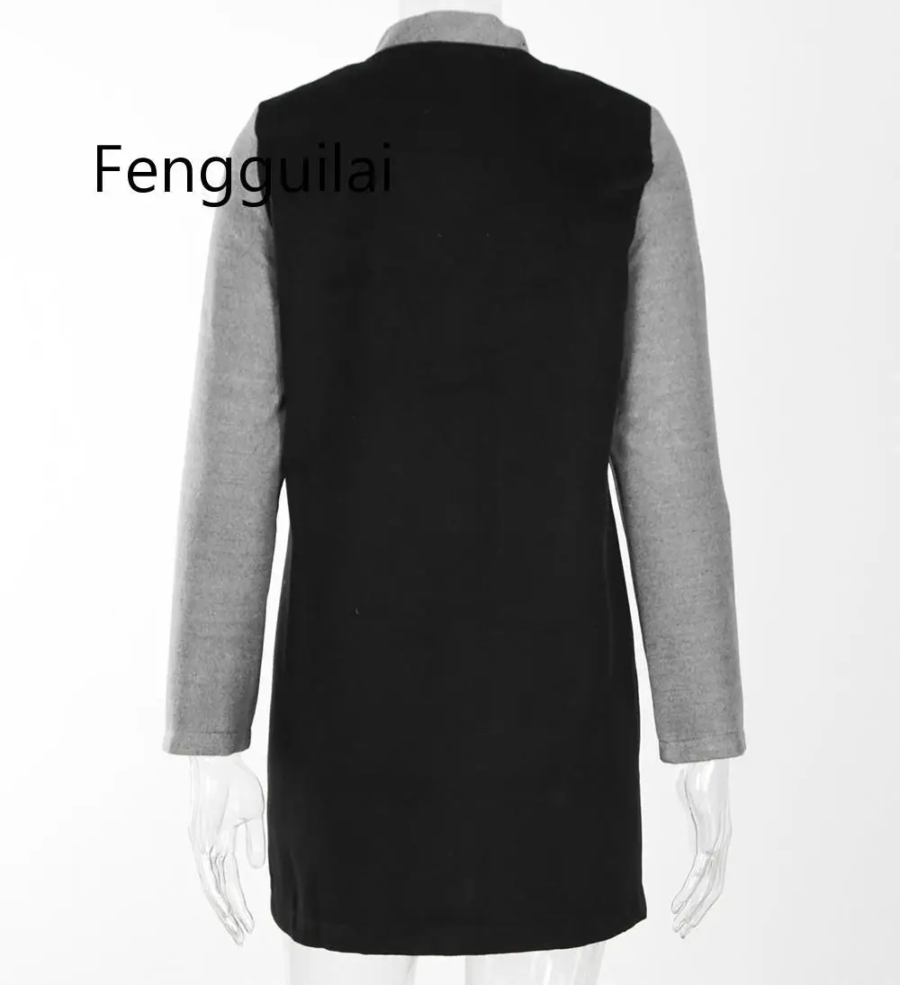 2020 Autumn Winter Women A-line Coat Slim Long Trench Patchwork Coats Female Long Sleeve Top Jackets jaqueta feminina new 
2020 Autumn Winter Women A-line Coat Slim Long Trench Patchwork Coats Female Long Sleeve Top Jackets jaqueta feminina new