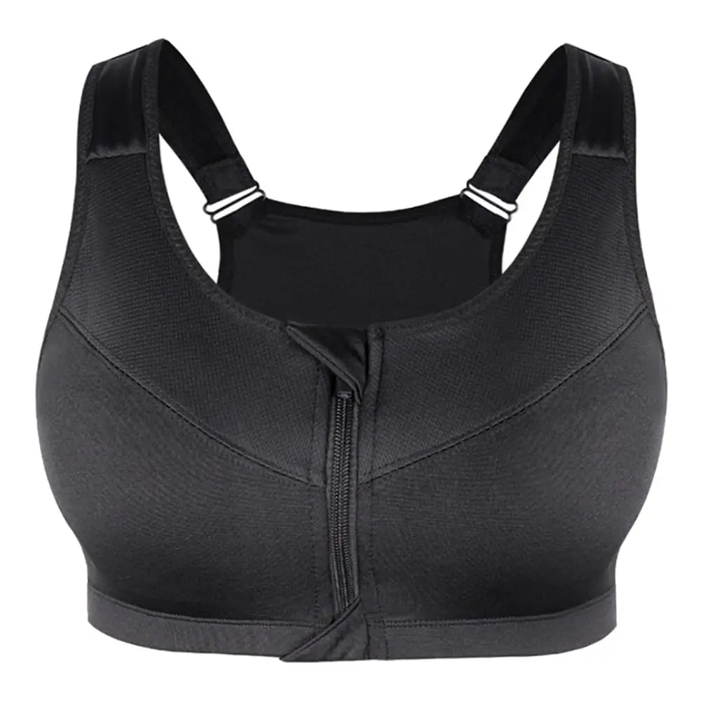 Plus Size Top Women Front Zipper Sports Bras Underwear Shockproof Gym Fitness Push Up Athletic Running Yoga Sport Bra Top 3XL
Plus Size Top Women Front Zipper Sports Bras Underwear Shockproof Gym Fitness Push Up Athletic Running Yoga Sport Bra Top 3XL