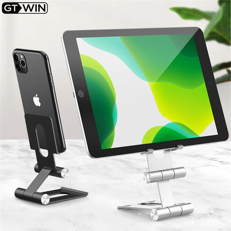 GTWIN New For Iphone Xiaomi 1pc Metal Phone Holder Adjustable Desk Cell Phone Stand Tablet Holder Stand Phone Bracket
GTWIN New For Iphone Xiaomi 1pc Metal Phone Holder Adjustable Desk Cell Phone Stand Tablet Holder Stand Phone Bracket