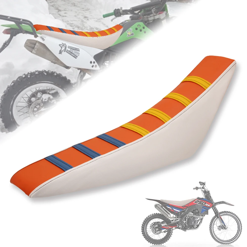 Oragen+White New 2 Color Universal Leather Gripper Soft Seat Cover For WR YZF CRF SUZKI Motocross Motorcycle Off Road
Oragen+White New 2 Color Universal Leather Gripper Soft Seat Cover For WR YZF CRF SUZKI Motocross Motorcycle Off Road