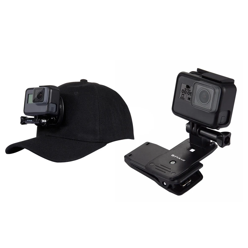 PULUZ 2 шт. для Go Pro Аксессуары: 1 шт. уличная Солнцезащитная шляпа Topi бейсболка с держателем и 1 шт. 360 градусов рюкзак быстро
PULUZ 2 шт. для Go Pro Аксессуары: 1 шт. уличная Солнцезащитная шляпа Topi бейсболка с держателем и 1 шт. 360 градусов рюкзак быстро
