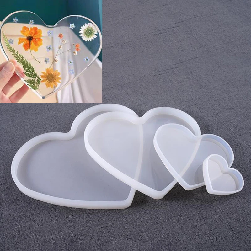 Silicone Mold Heart Shape Epoxy Resin DIY Jewelry Making Crafts Cake Decorations Drop Shipping
Silicone Mold Heart Shape Epoxy Resin DIY Jewelry Making Crafts Cake Decorations Drop Shipping