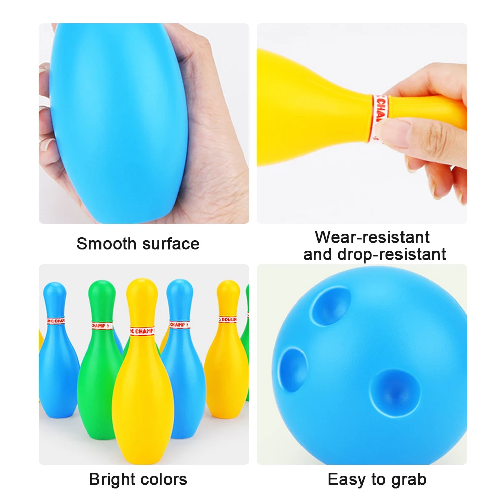 12pcs Family Games Educational Indoor Outdoor Home Bowling Set Toddler Kids Early Learning Parent Child Sport Toy ABS Pins Balls
12pcs Family Games Educational Indoor Outdoor Home Bowling Set Toddler Kids Early Learning Parent Child Sport Toy ABS Pins Balls