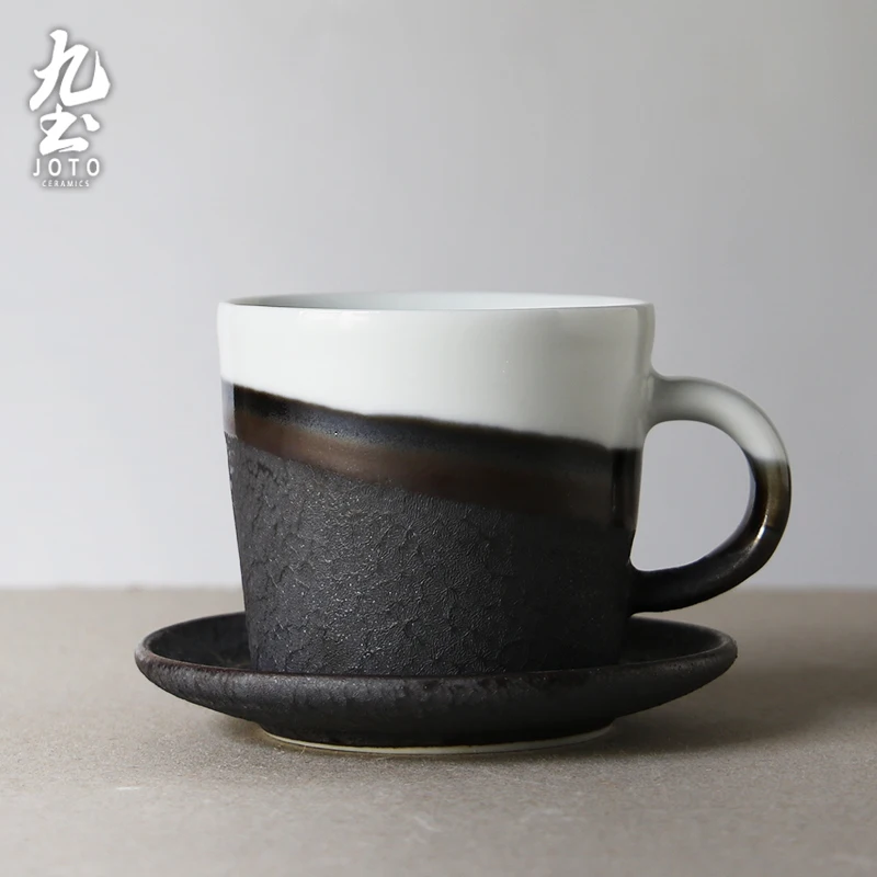 Japanese Vintage Cup Creative Simple Handmade Ceramics High Quality Saucer Set Coffee Utensil Cup Xicara Home Drinkware DB60BD
Japanese Vintage Cup Creative Simple Handmade Ceramics High Quality Saucer Set Coffee Utensil Cup Xicara Home Drinkware DB60BD