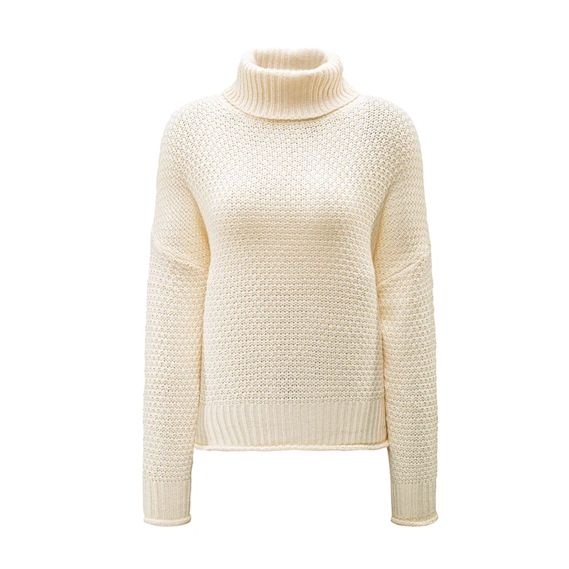 2020 winter new fashion casual loose knit sweater women's thick thread high neck pullover long sleeve solid color sweater
2020 winter new fashion casual loose knit sweater women's thick thread high neck pullover long sleeve solid color sweater