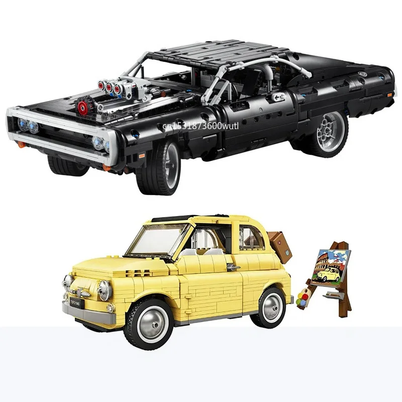 1354Pcs high tech Series FIATed 500 Volkswagen T1 Camper Van 10220 10271 Model Building Blocks Kits Set Bricks Toys
1354Pcs high tech Series FIATed 500 Volkswagen T1 Camper Van 10220 10271 Model Building Blocks Kits Set Bricks Toys