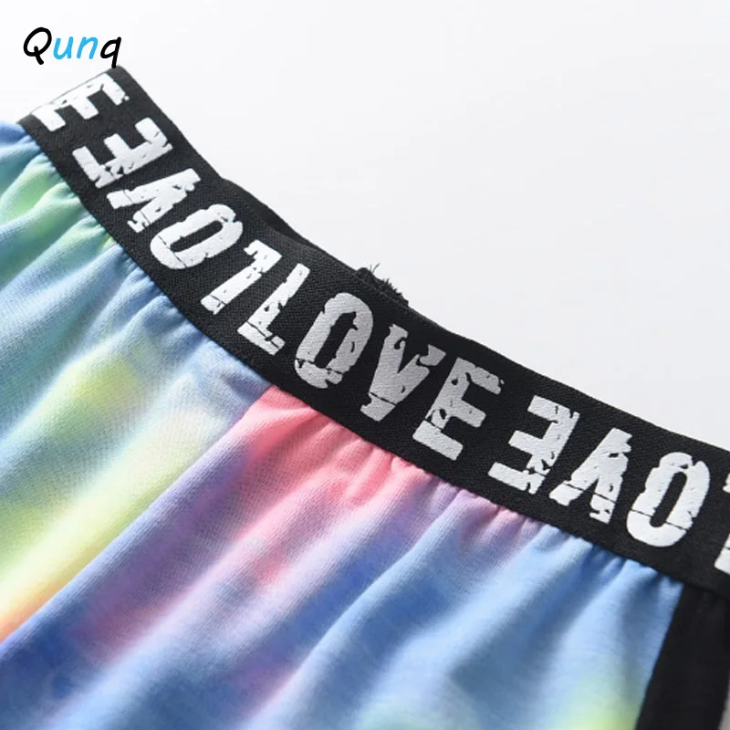 Qunq Girls Sportswear Fashion Colorful Tie-Dyed Spring Fall Kids Tracksuits for Girls Tops High Waist Pant Children Clothing Set
Qunq Girls Sportswear Fashion Colorful Tie-Dyed Spring Fall Kids Tracksuits for Girls Tops High Waist Pant Children Clothing Set