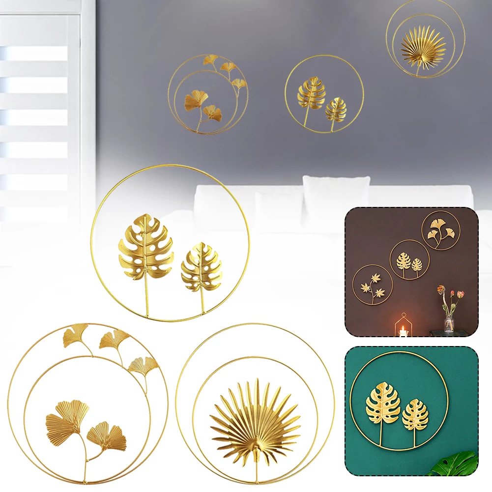 Gold Wall Decoration Metal 3D Wall Picture Hooks Ginkgo Leaf Motif Art Hanging Ornament Room Bedroom Background Wall Decoration
Gold Wall Decoration Metal 3D Wall Picture Hooks Ginkgo Leaf Motif Art Hanging Ornament Room Bedroom Background Wall Decoration