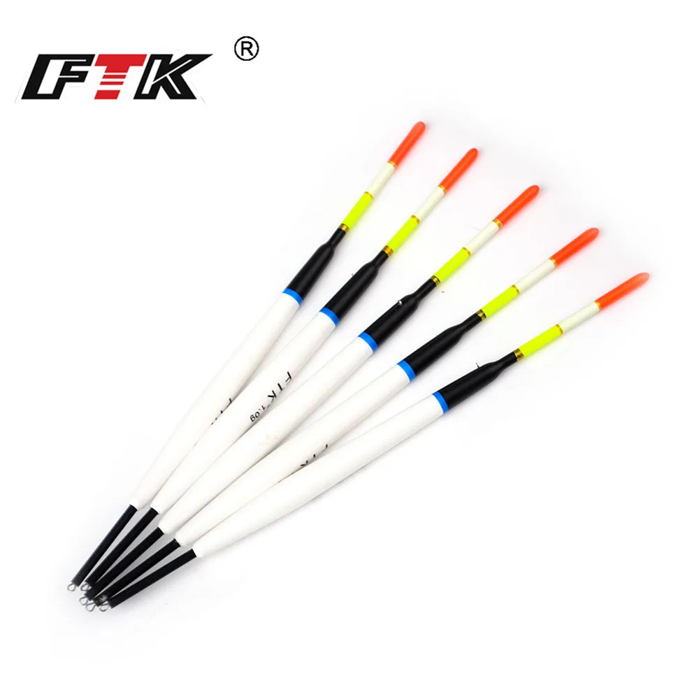 FTK Barguzinsky Fir 5Pcs/Lot Bobber Fishing Float Length 17cm/20.5cm 1G 3G For Carp Tackle Accessories | Спорт и развлечения