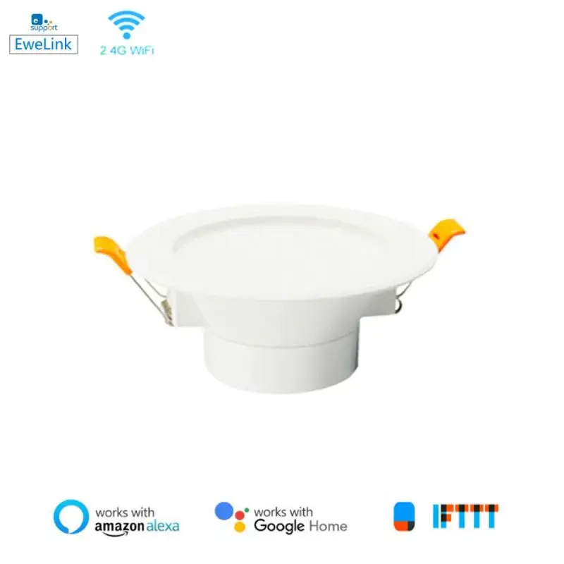 EWeLink WiFi Smart LED Downlight Dimming Light Timing Control 12W RGB Color Changing Warm Cool Light Support Alexa Google Home
EWeLink WiFi Smart LED Downlight Dimming Light Timing Control 12W RGB Color Changing Warm Cool Light Support Alexa Google Home