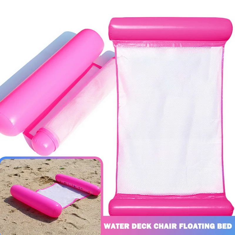 New Summer Water hammock Foldable Floating Row Swimming pool inflatable floating Air Mattress Swimming Pool Seat with Hand Pump
New Summer Water hammock Foldable Floating Row Swimming pool inflatable floating Air Mattress Swimming Pool Seat with Hand Pump