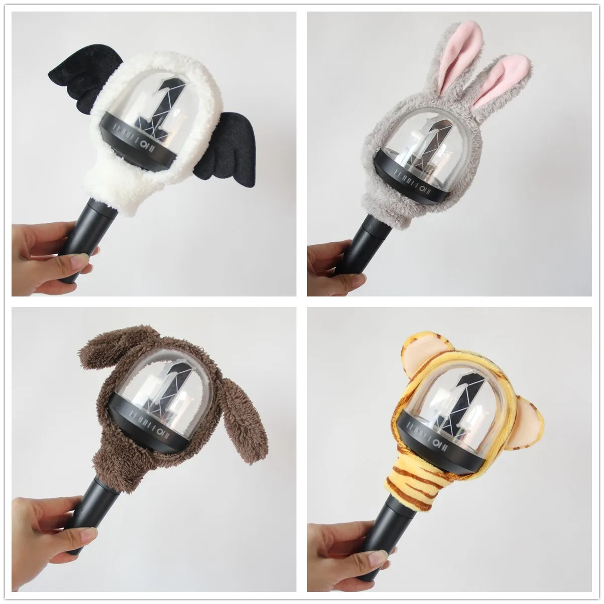 

1pcs Kpop Plush Lamp Cover for Wanna One Light stick Light Protect Cover