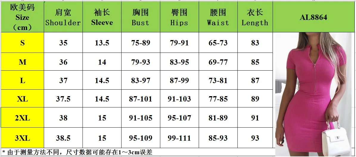 Women Fashion Bodycon Mini Dress Short Sleeve Zippers Soild Dress Ladies Summer Sexy Knitted Pencil Vestidos Party Club Dress
Women Fashion Bodycon Mini Dress Short Sleeve Zippers Soild Dress Ladies Summer Sexy Knitted Pencil Vestidos Party Club Dress