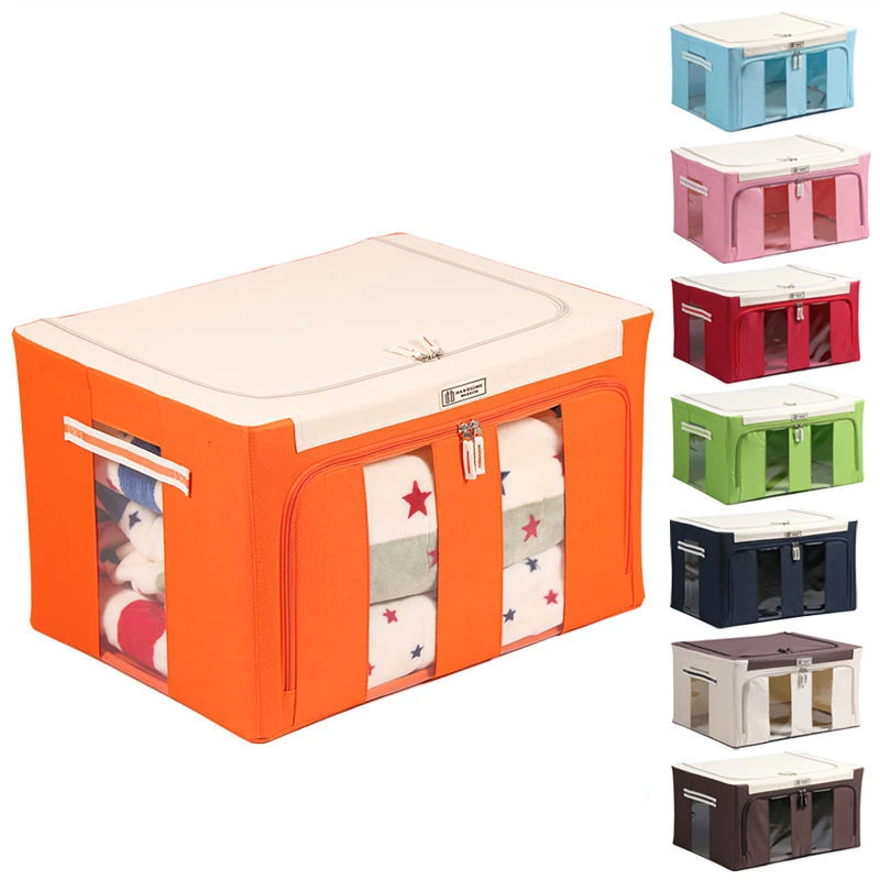Upgraded Folding Storage Box Collecting Case Oxford Cloth Steel Frame with Zipper To Formaldehyde Clothes Storage Box
Upgraded Folding Storage Box Collecting Case Oxford Cloth Steel Frame with Zipper To Formaldehyde Clothes Storage Box