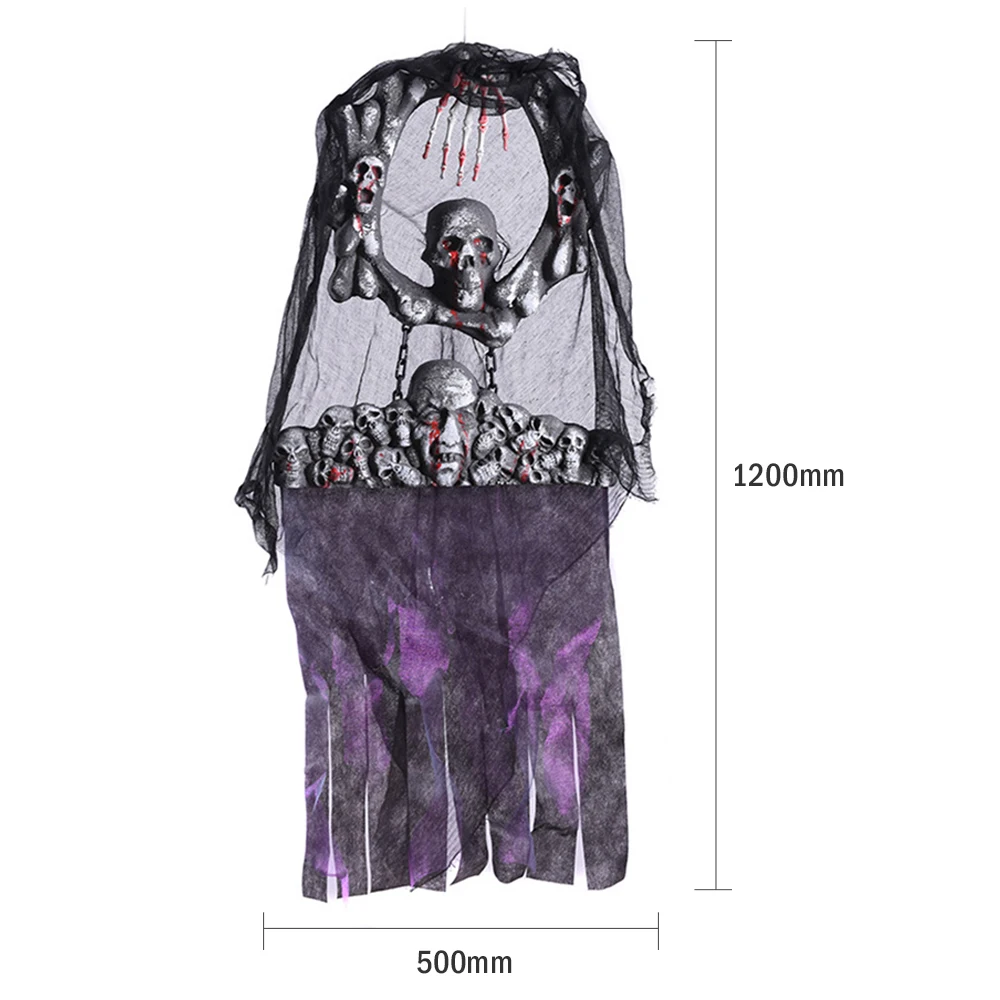 New Soul House Skull Skeleton Door Hanger With Flashing Eyes Hallowee Decorative Hanging Horror Prop For Party Halloween Bar
New Soul House Skull Skeleton Door Hanger With Flashing Eyes Hallowee Decorative Hanging Horror Prop For Party Halloween Bar
