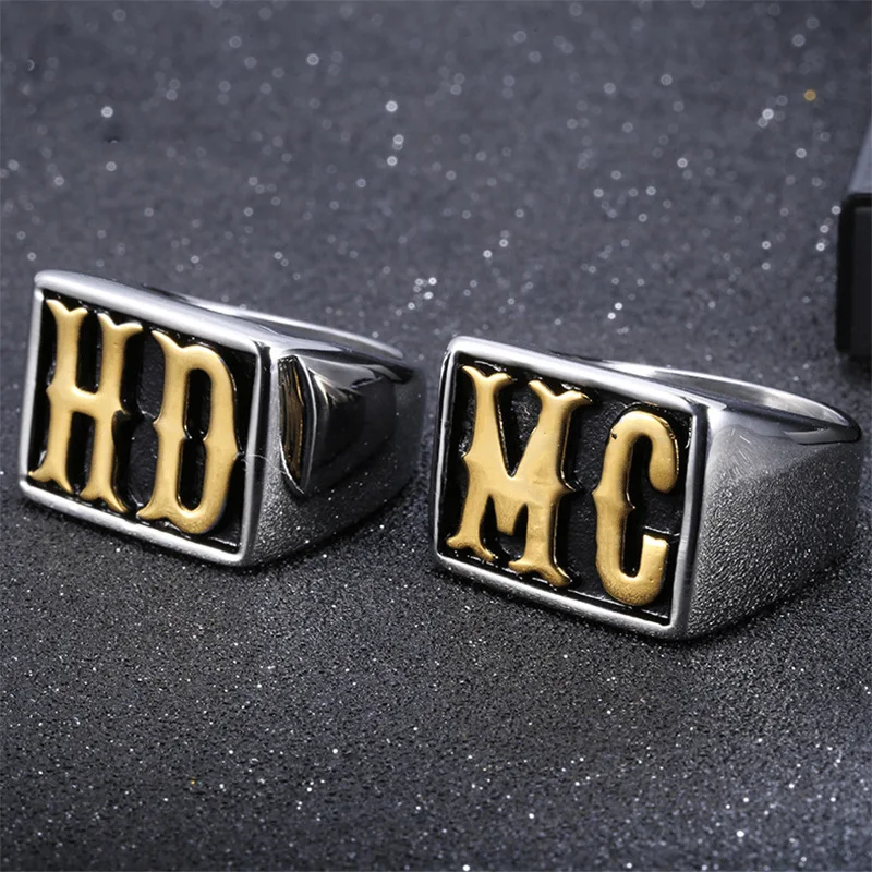 Men's Punk Letter Ring Stainless Steel Motorcycle Style Fashion Personality Hip Hop Jewelry Biker Accessories Wholesale
Men's Punk Letter Ring Stainless Steel Motorcycle Style Fashion Personality Hip Hop Jewelry Biker Accessories Wholesale