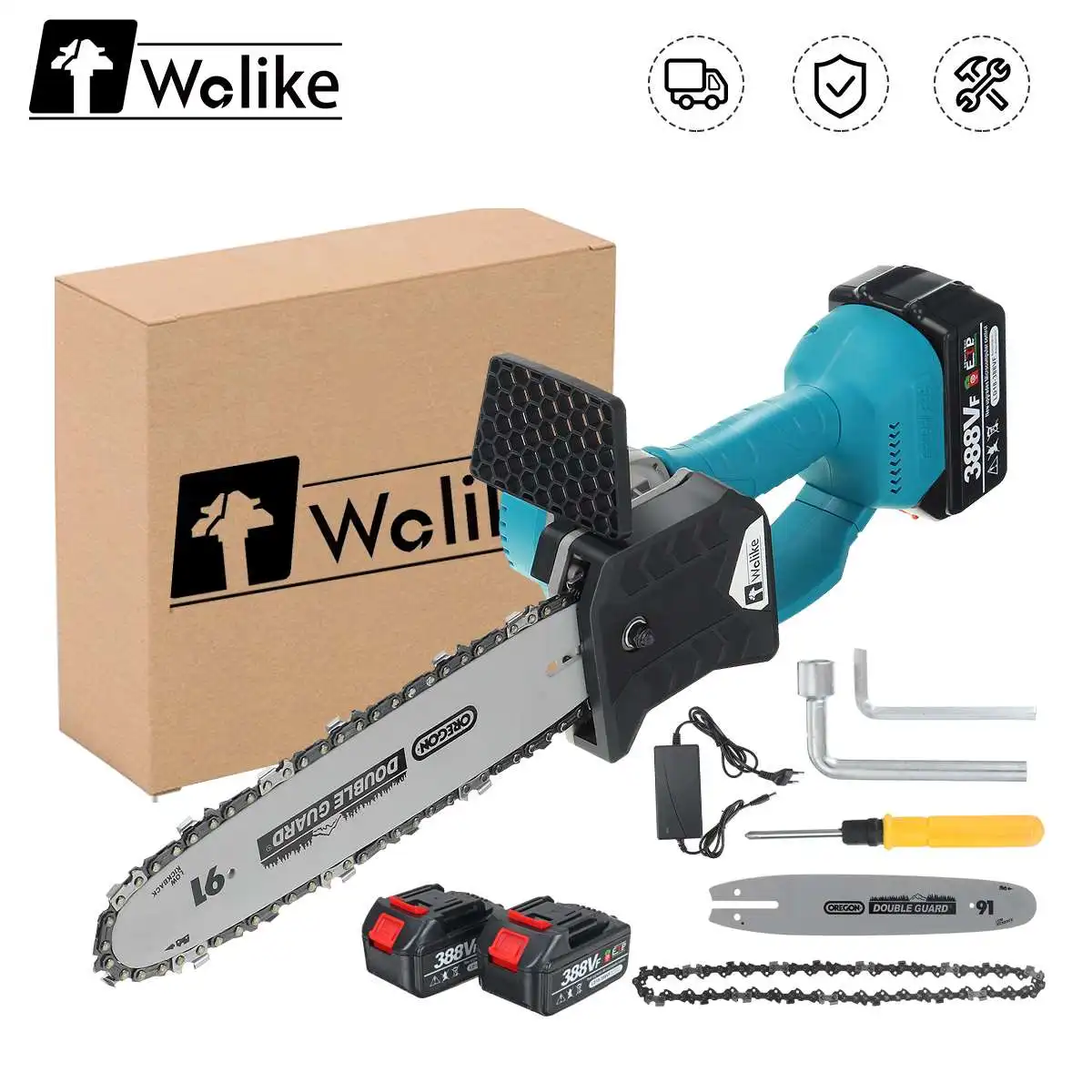 3000W 8/10inch Electric Chainsaw Bracket Cordless Chain Saw Wood Cutter Cutting Machine Woodworking Tools For Makita Battery
3000W 8/10inch Electric Chainsaw Bracket Cordless Chain Saw Wood Cutter Cutting Machine Woodworking Tools For Makita Battery