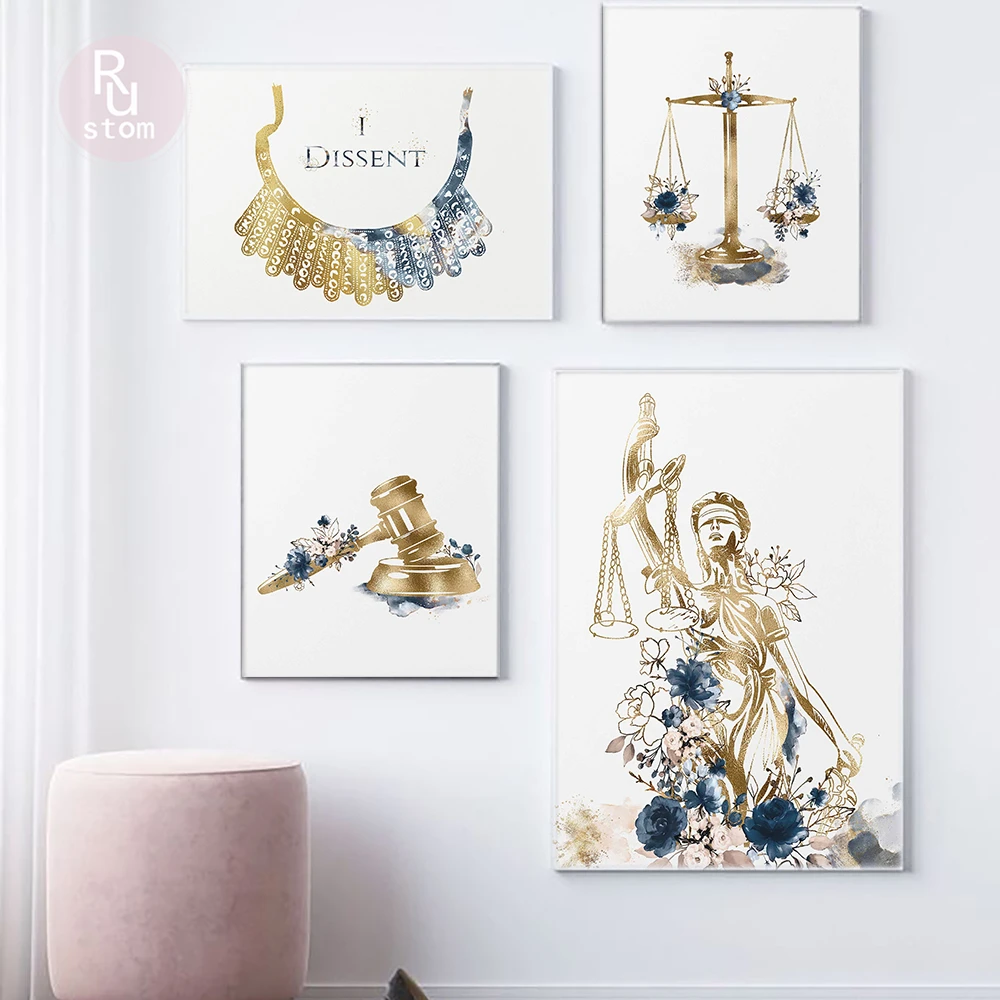 Law Office Wall Decoration Poster Goddess of Justice Gavel Scale Fashion Art Modern Canvas Painting Law School Graduation Gift
Law Office Wall Decoration Poster Goddess of Justice Gavel Scale Fashion Art Modern Canvas Painting Law School Graduation Gift