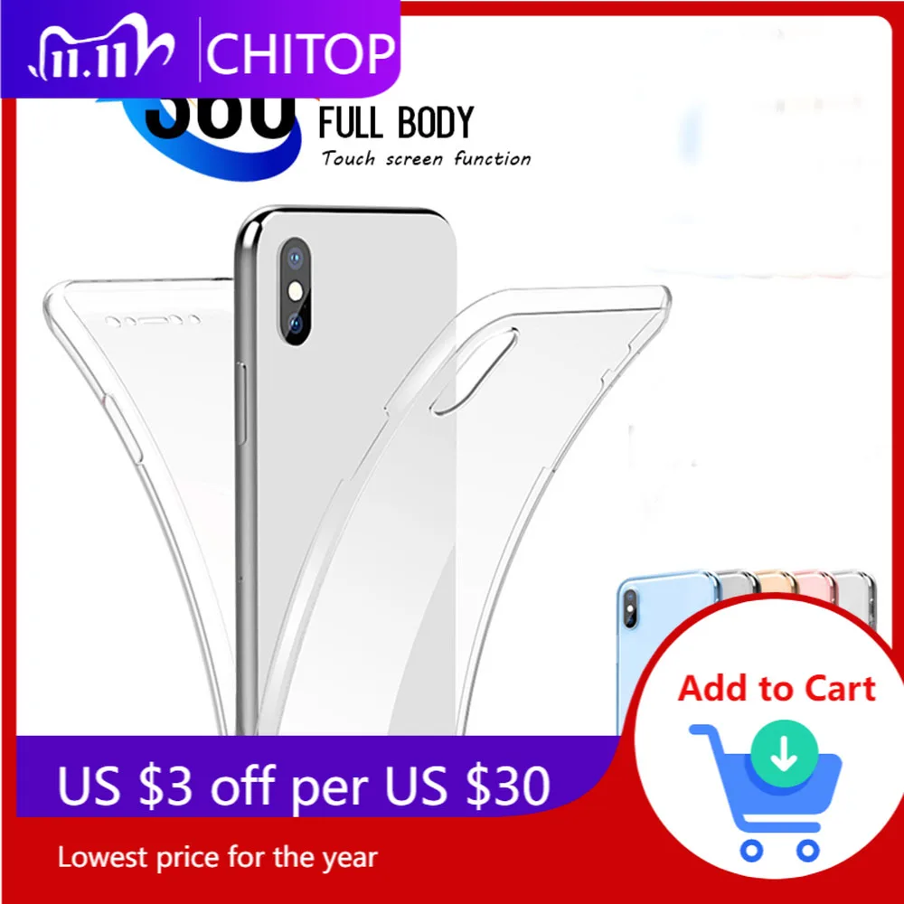 for iPhone 11 12 Pro Max Case 360 Full Cover Protective Silicone Phone Case for iPhone 6 SE 2020 X XS XR 8 7 Plus Double Sided 
for iPhone 11 12 Pro Max Case 360 Full Cover Protective Silicone Phone Case for iPhone 6 SE 2020 X XS XR 8 7 Plus Double Sided