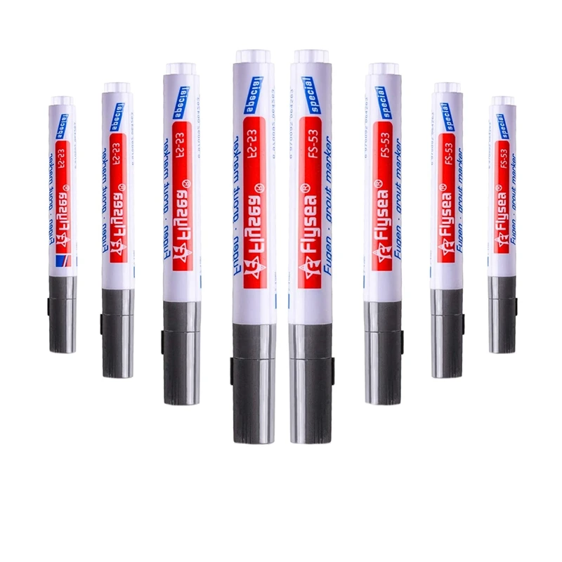 Flysea 8 Pcs Grout Pen Based Tile Marker Repair Pens Professional For Bathroom, Kitchen, Parlor, Bedroom, Wall And Floor Restore
Flysea 8 Pcs Grout Pen Based Tile Marker Repair Pens Professional For Bathroom, Kitchen, Parlor, Bedroom, Wall And Floor Restore