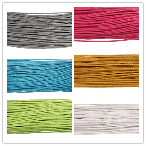 

90meter 1mm Leather Craft Sewing Waxed Thread Handwork String for DIY Crafts