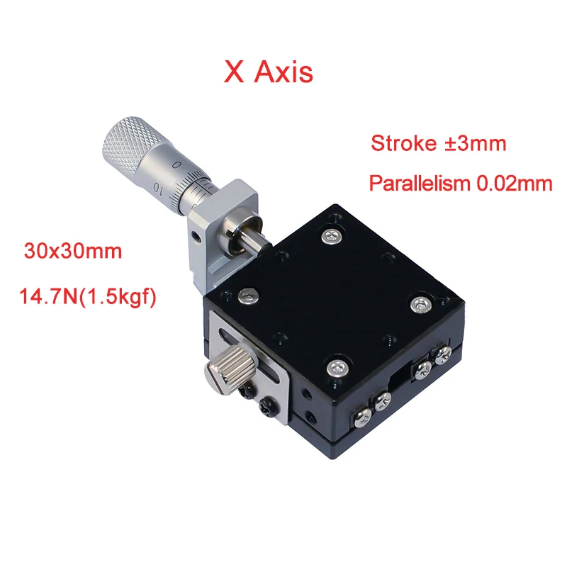 X Axis 30x30mm Precision Manual Linear Stages Cnc Guide Rail Sliding Table PLX30-L/C/R Linear Rail
X Axis 30x30mm Precision Manual Linear Stages Cnc Guide Rail Sliding Table PLX30-L/C/R Linear Rail