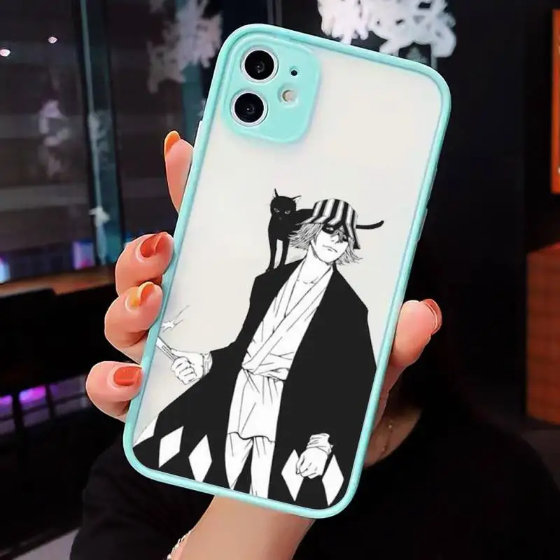 Japanese anime Bleach Phone Case Matte For iPhone 12 Mini 11 Pro XR XS Max 7 8 Plus X Hard PC Back Cover
Japanese anime Bleach Phone Case Matte For iPhone 12 Mini 11 Pro XR XS Max 7 8 Plus X Hard PC Back Cover