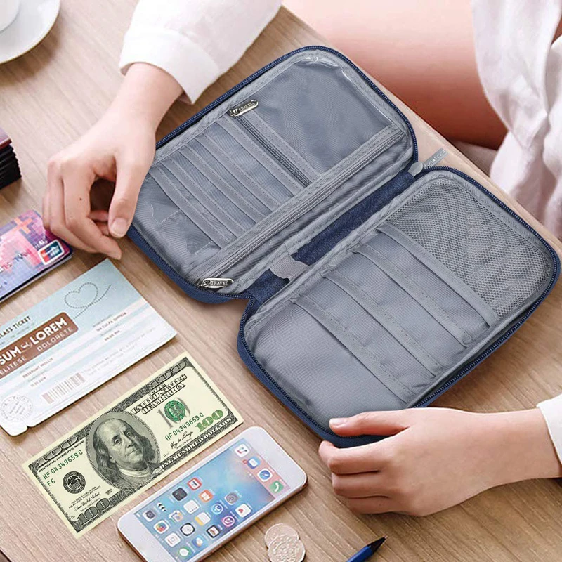 Large Travel Accessory Passport Cover Holder Women Men Multifunction Credit ID Card Bag Organizer Document Storage Money Wallet
Large Travel Accessory Passport Cover Holder Women Men Multifunction Credit ID Card Bag Organizer Document Storage Money Wallet