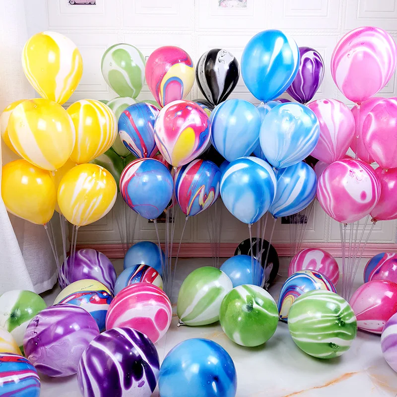 

Металлические латексные воздушные шары 10 дюймов, 20 штук воздушных шаров, цветные ранние латексные воздушные шары, воздушный шар из агата