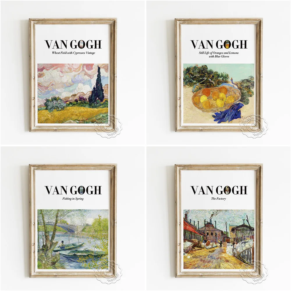 Vincent Van Gogh The Factory At Asnieres Poster, Oranges And Lemons With Blue Gloves Art Prints, Fishing In Spring Wall Decor
Vincent Van Gogh The Factory At Asnieres Poster, Oranges And Lemons With Blue Gloves Art Prints, Fishing In Spring Wall Decor