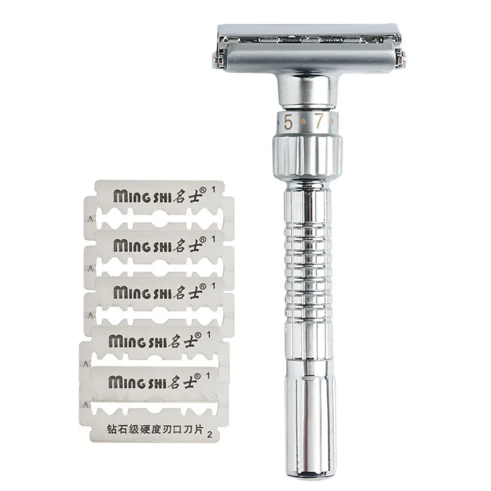 High Quality 2 Sided Blade Quality Shaving Machine Manual Safety Shaving Care Blades Razor Face Hair Beard Remover Shaver H8R5
High Quality 2 Sided Blade Quality Shaving Machine Manual Safety Shaving Care Blades Razor Face Hair Beard Remover Shaver H8R5