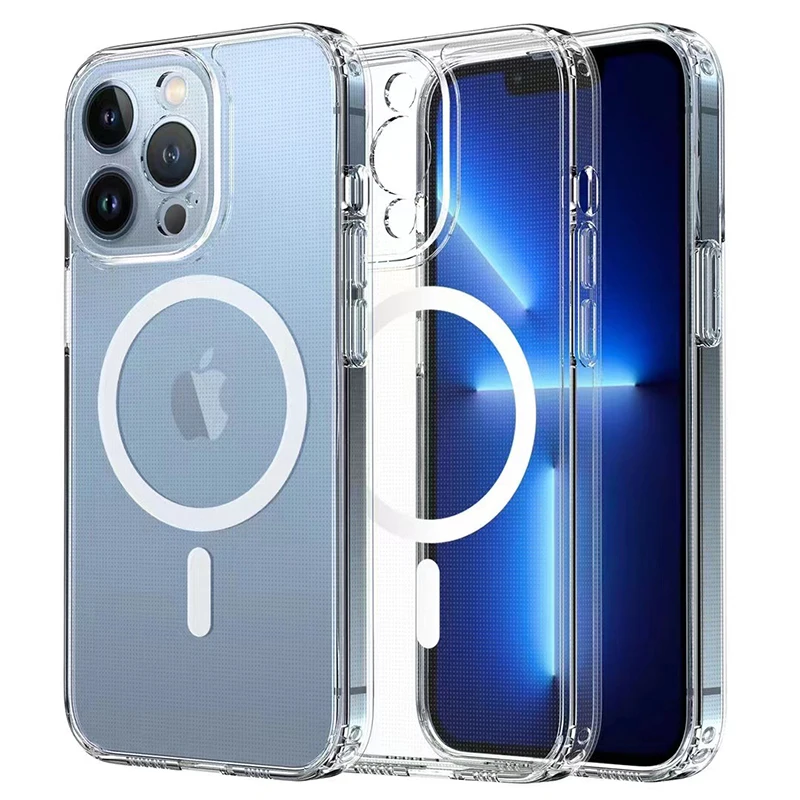 Магнитный прозрачный чехол для iPhone 11 13 12 Pro Max mini с поддержкой беспроводной зарядки, защита мобильного телефона, задняя крышка, чехлы
Магнитный прозрачный чехол для iPhone 11 13 12 Pro Max mini с поддержкой беспроводной зарядки, защита мобильного телефона, задняя крышка, чехлы