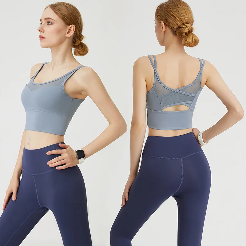 Professional High-Intensity Running Fitness Yoga Women Training Sports Shockproof Sports Bra Mesh Quick-Drying Underwear
Professional High-Intensity Running Fitness Yoga Women Training Sports Shockproof Sports Bra Mesh Quick-Drying Underwear