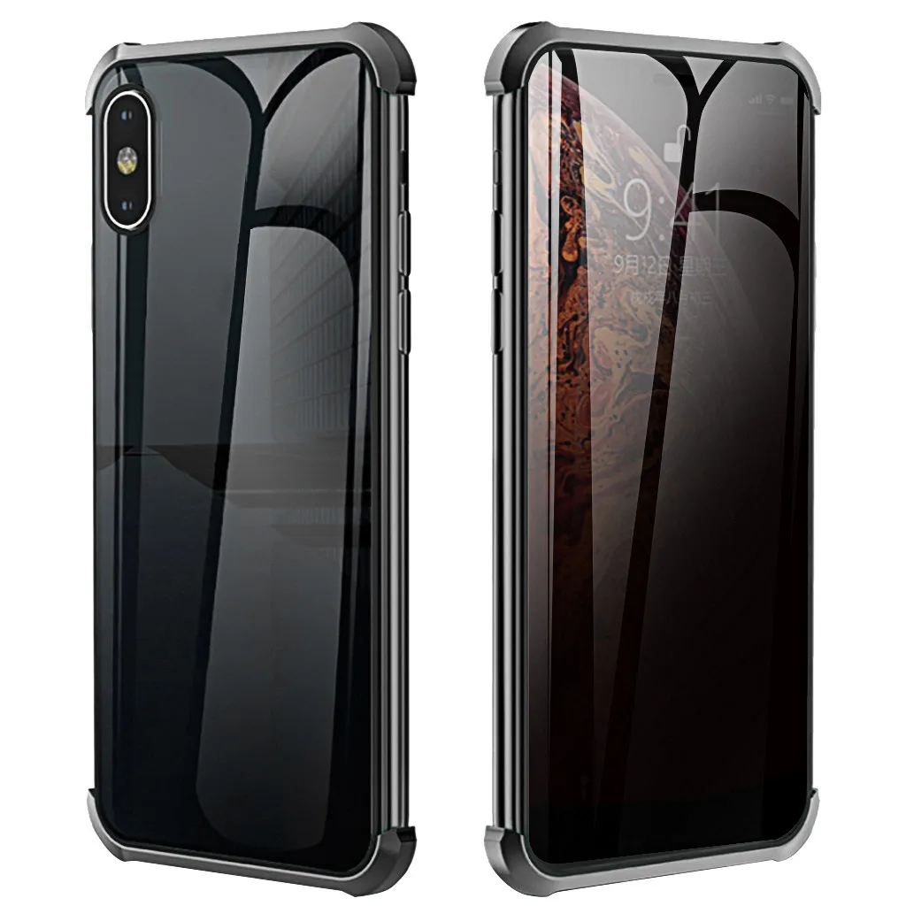 Ouhaobin анти открытый Магнитный чехол для телефона iPhone XS Max 6 5 дюймов металлический