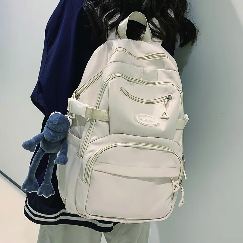 2021 New Fashion Nylon Backpack for Girls Solid Color School Bag Lady Anti Theft Rucksack Large Capacity Female Canvas Mochila
2021 New Fashion Nylon Backpack for Girls Solid Color School Bag Lady Anti Theft Rucksack Large Capacity Female Canvas Mochila