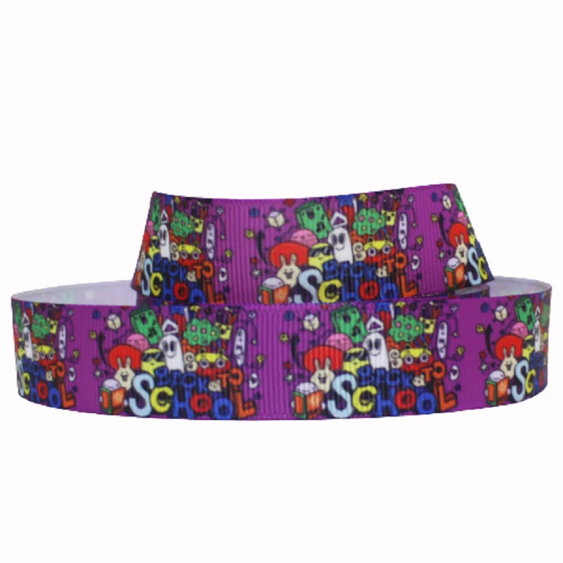 50yards/lot 16mm 22mm 25mm 38mm 50mm 75mm Back To School Printed Grosgrain Ribbon FOE DIY Hairbows Gift Crafts Suppliers 
50yards/lot 16mm 22mm 25mm 38mm 50mm 75mm Back To School Printed Grosgrain Ribbon FOE DIY Hairbows Gift Crafts Suppliers